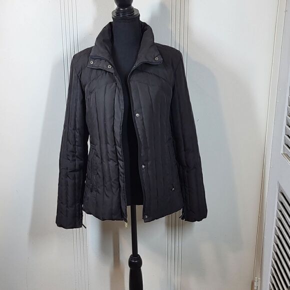 Kenneth Cole Reaction Women's Lightweight Puffer Jacket / Coat - Picture 1 of 14